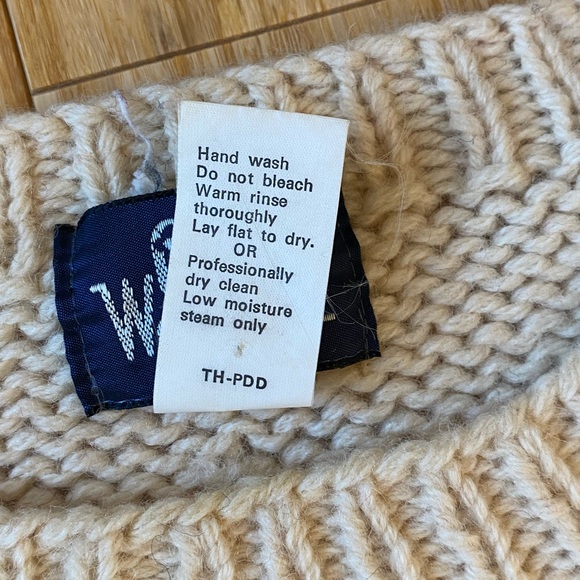 Vintage Woolrich Knit Sweater Eagle Pullover American Western 100% Wool Men’s ML - Picture 5 of 8